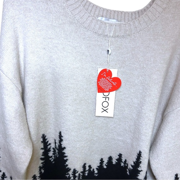 Wildfox Couture Horizon Daytrip Sweater in Rainy Day - Picture 6 of 10